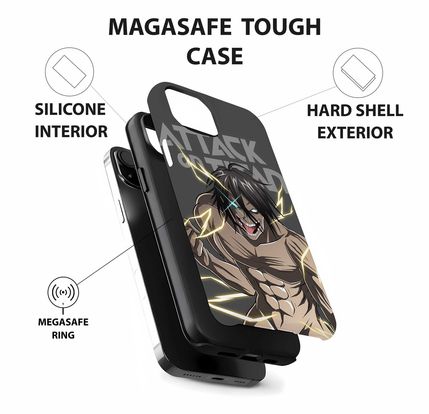 Eren/Attack Titan - Tough Mag